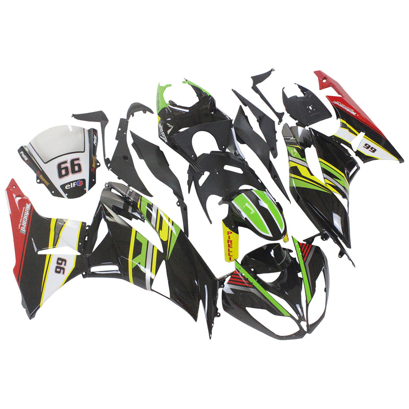 Kit de carenagem para Kawasaki ZX6R 636 2009-2012 Genérico