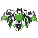 Conjunto de carenagens Amotopart para Kawasaki ZX6R 636 2009-2012, corpo, plástico, ABS