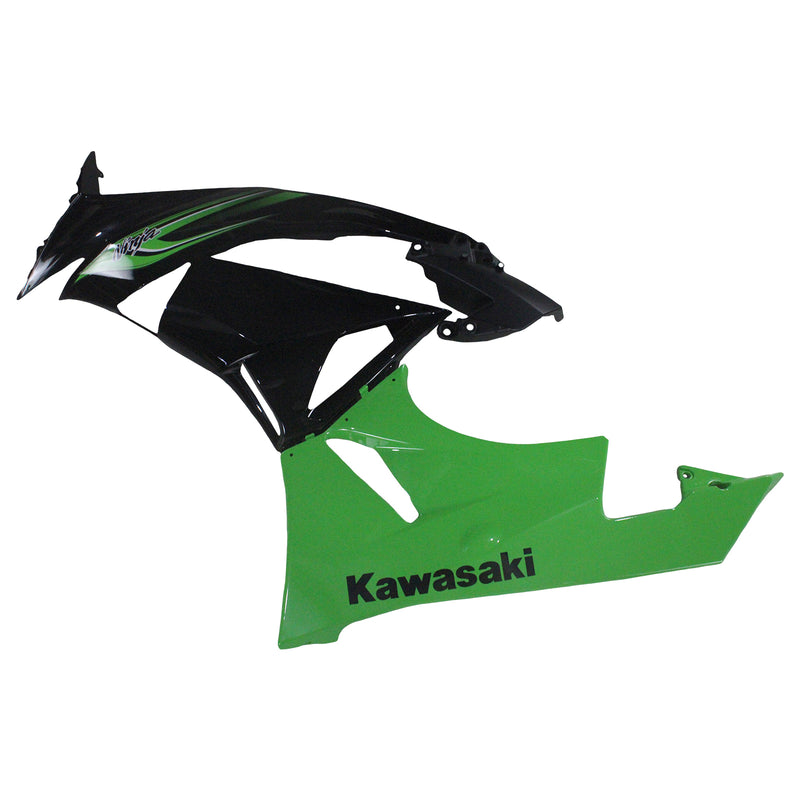 Amotopart kåpa set för Kawasaki ZX6R 636 2009-2012, kropp, plast, ABS