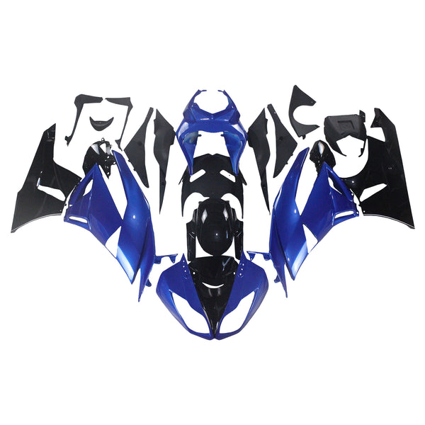 Kit de carenagem Amotopart Kawasaki ZX6R 636 2009-2012 corpo plástico ABS