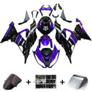 Amotopart kåpa set för Kawasaki ZX6R 636 2013-2018, kropp, plast, ABS