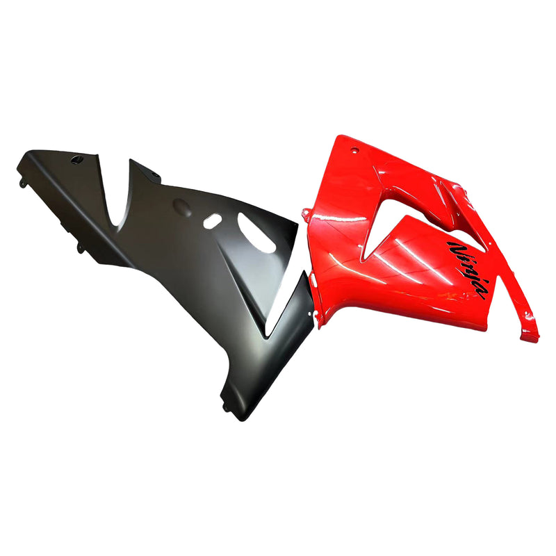 Carenagens 2004-2005 Kawasaki ZX10R Vermelho e Preto Ninja Racing Generic