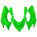 Fairings 2004-2005 Kawasaki ZX 10R Grøn Sort Ninja Generisk