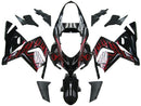 Verkleidung 2004-2005 Kawasaki ZX 10R Black &amp; Red Flame Ninja Generic