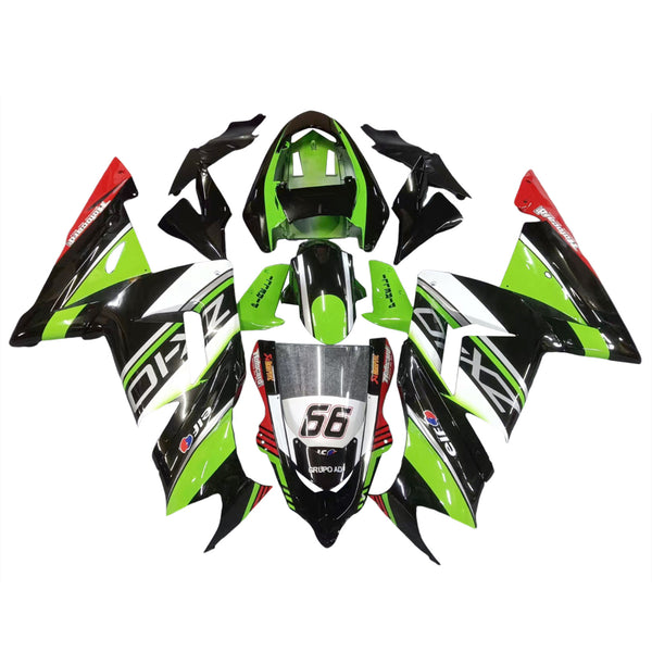 Zestaw owiewki wtryskowej Nadwozie Plastik ABS pasuje do Kawasaki ZX10R 2004-2005