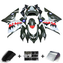 Amotopart Verkleidungsset für Kawasaki ZX10R 2004–2005, Karosserie, Kunststoff, ABS