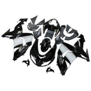 Verkleidungen 2006-2007 Kawasaki ZX 10R Schwarz Weiß West Generic