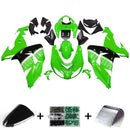 Fairings 2006-2007 Kawasaki ZX 10R Grön Svart Nr 56 Nakano Generic