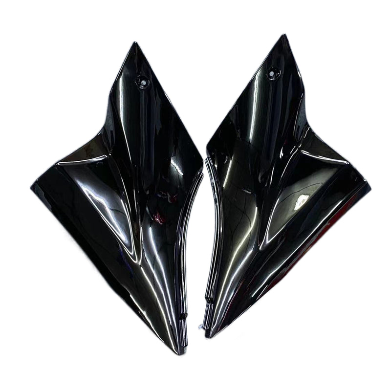 Fairings 2006-2007 Kawasaki ZX 10R Black Red Flame Racing Generic