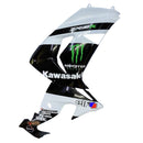 Amotopart Verkleidungsset für Kawasaki ZX10R 2006–2007 Karosserie Kunststoff ABS