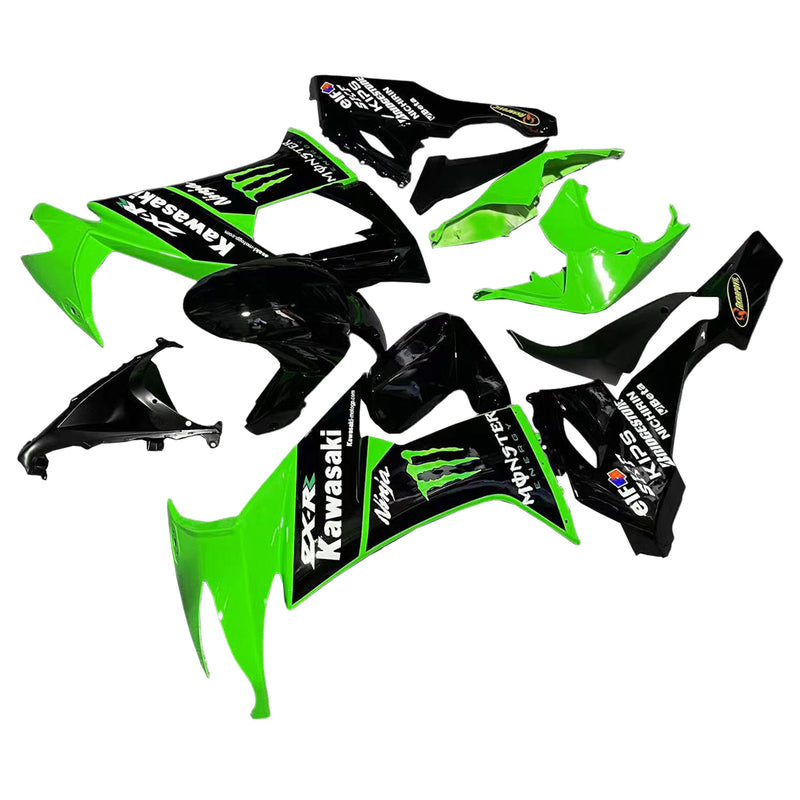 2008-2010 Kawasaki ZX10R injeksjonskinnesett kroppsplast ABS