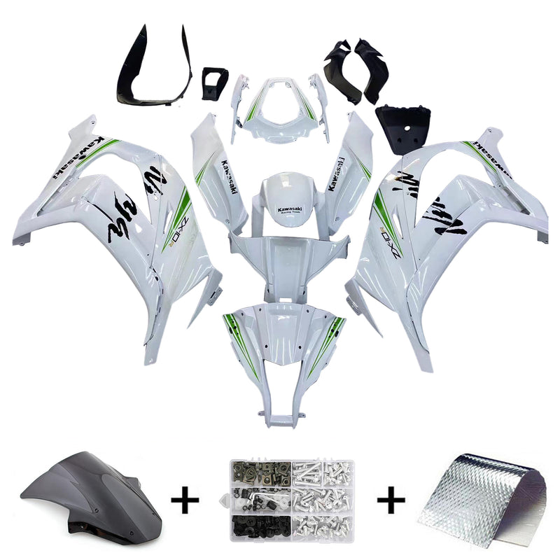 Kit de carenagem Amotopart Kawasaki ZX10R 2011-2015 corpo plástico ABS