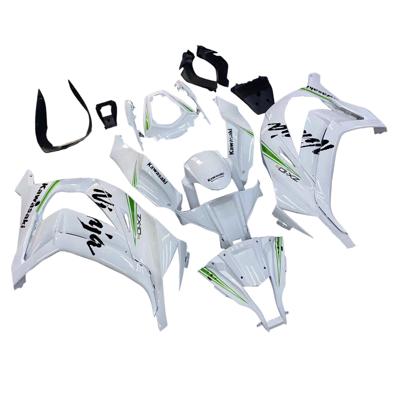 Kit de carenagem Amotopart Kawasaki ZX10R 2011-2015 corpo plástico ABS