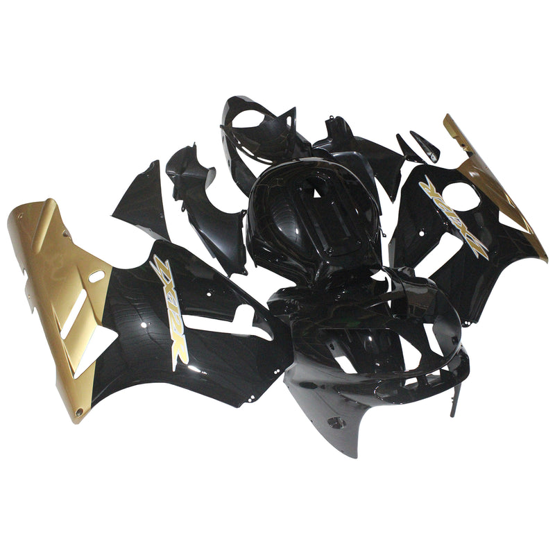 Fairings Kawasaki ZX12R Ninja Black & Gold ZX12R (2002-2005) Generic