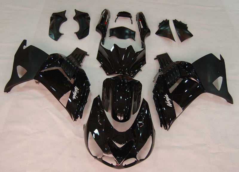 Amotopart für Ninja ZX14R (2006-2011) Karosserieverkleidung ABS Spritzguss-Kunststoff-Set 10 Farben generisch