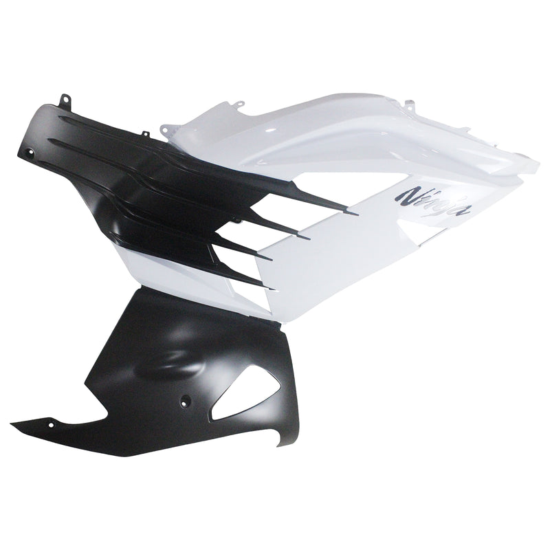 Para Ninja ZX14R ZZR1400 2012-2022 Panel de cuerpo blanco ABS Kit de plástico de moldeo por inyección 4