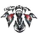 For Ninja ZX14R ZZR 1400 2012-2022 Black Red Body Fairing ABS Sprøytestøping Plast Kit 8