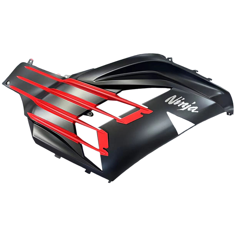 För Ninja ZX14R ZZR 1400 2012-2022 Black Red Body Fairing ABS Formsprutning Plast Kit 8