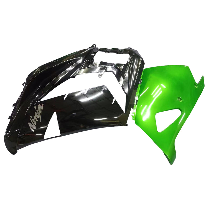 Plastikowe Owiewki 2012-2022 Kawasaki ZX14R ZZR1400 Ninja Zielony Czarny Ogólne