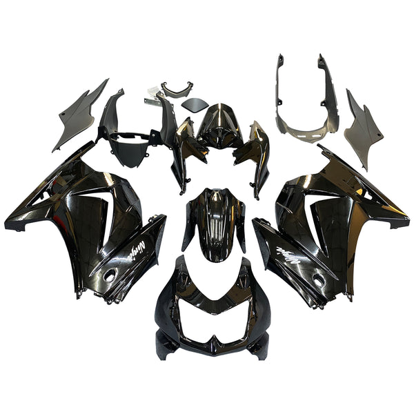 Fairings 2008-2012 Kawasaki ZX250R EX250 Black Ninja ZX250 Racing Generic