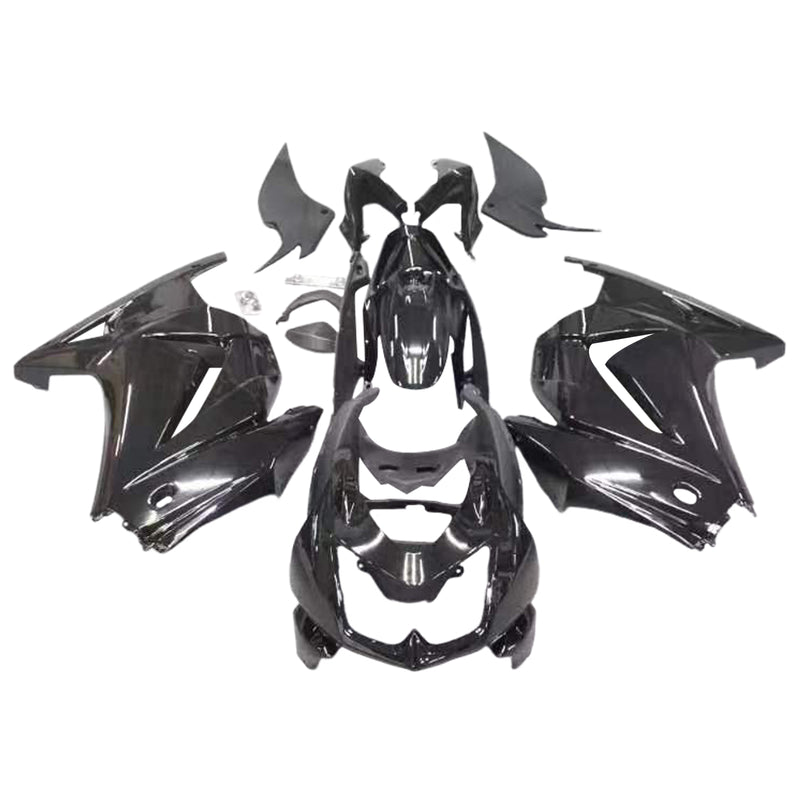 Amotopart Verkleidungsset für Kawasaki EX250 Ninja250R 2008–2012, Karosserie, Kunststoff, ABS