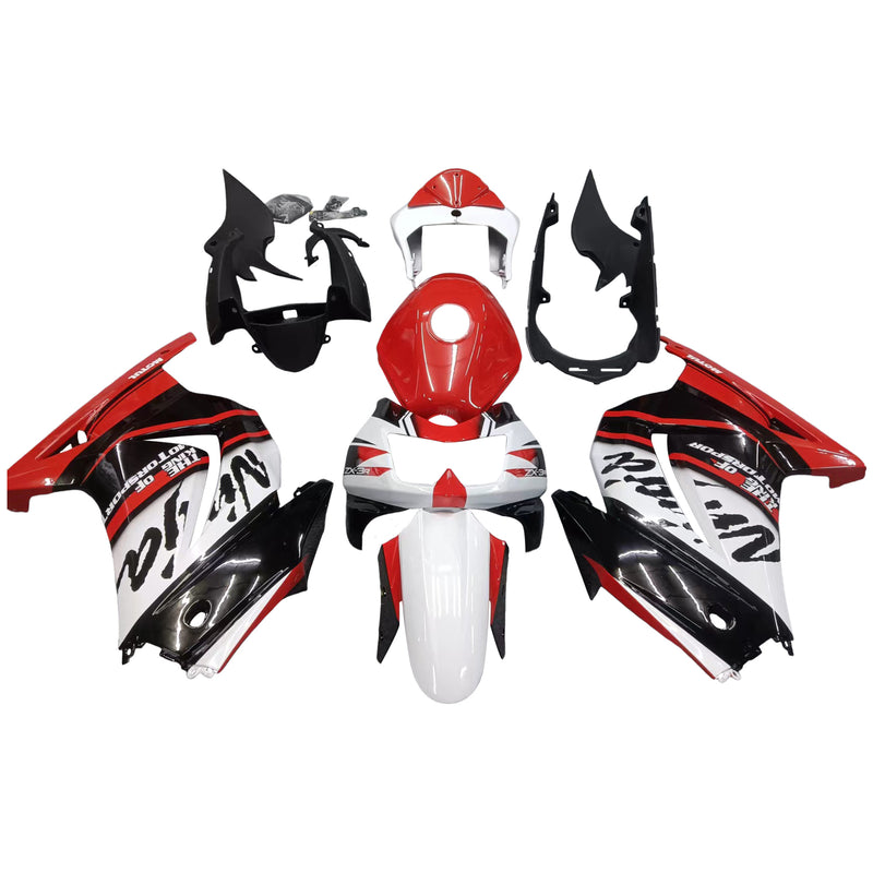 Amotopart kåpa Set för Kawasaki EX250 Ninja250R 2008-2012 Body Plastic ABS