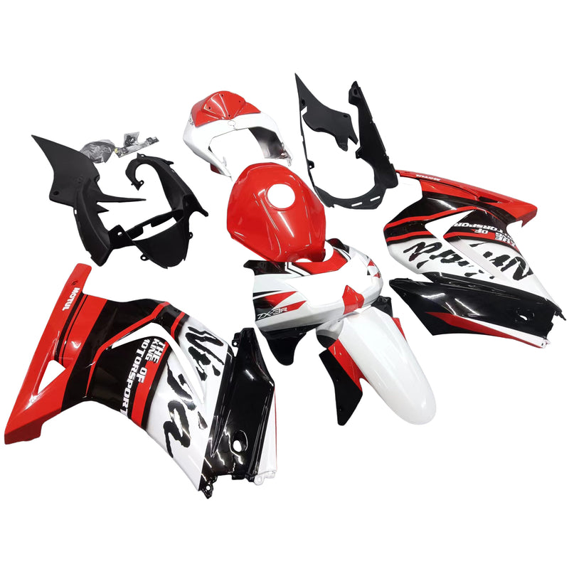 Amotopart kåpa Set för Kawasaki EX250 Ninja250R 2008-2012 Body Plastic ABS