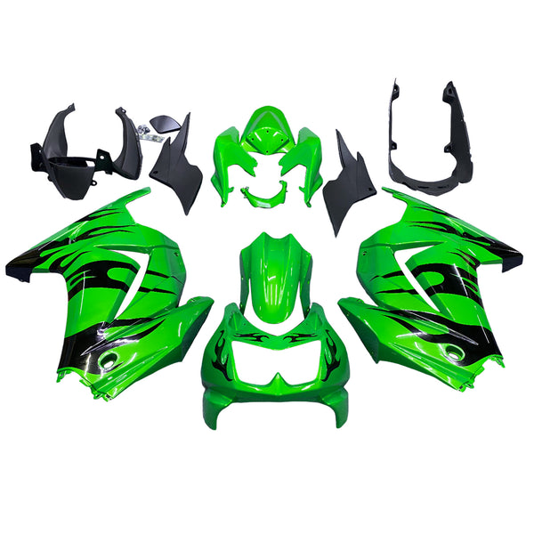 2008-2012 Kawasaki EX250 Ninja250R Injection Fairing Kit Body Plast ABS