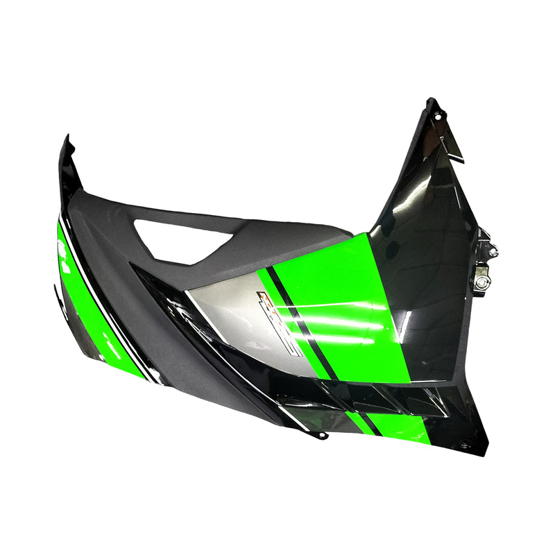 Fairings 2013-2017 Plast Kawasaki Ninja 300R EX300R Grön Svart Ninja Racing Generic