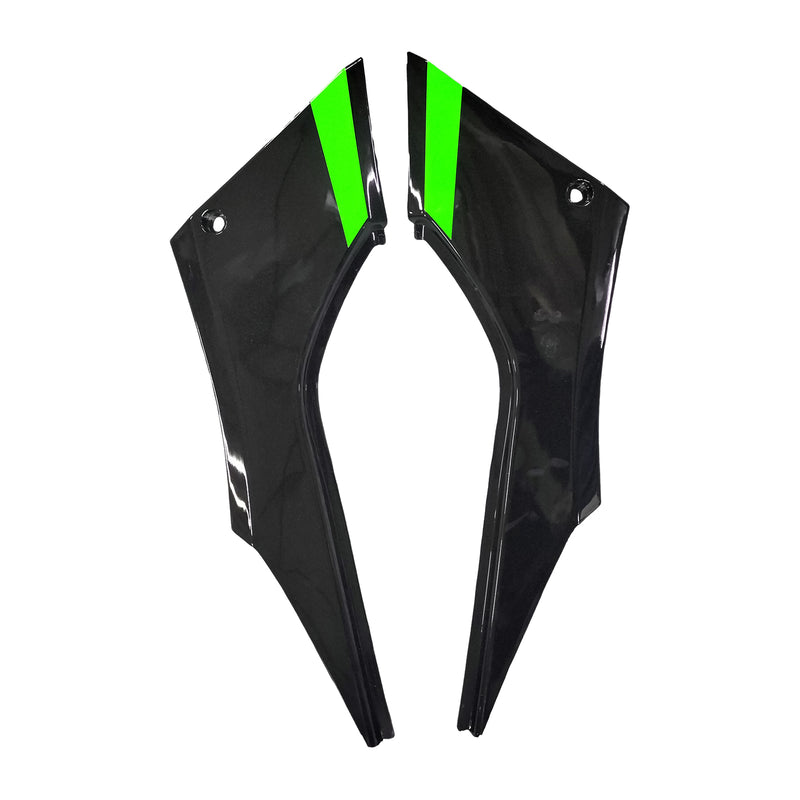 Fairings 2013-2017 Plast Kawasaki Ninja 300R EX300R Grön Svart Ninja Generic