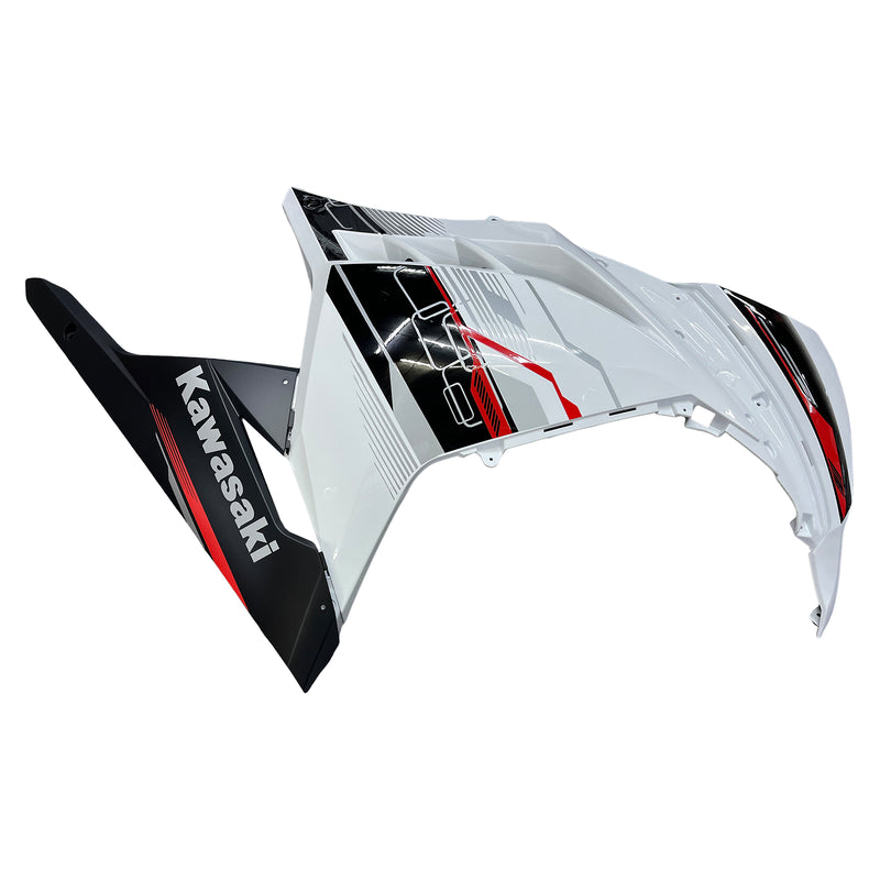 Fairings 2013-2017 Plast Kawasaki Ninja 300R EX300R White Art Ninja Racing Generic