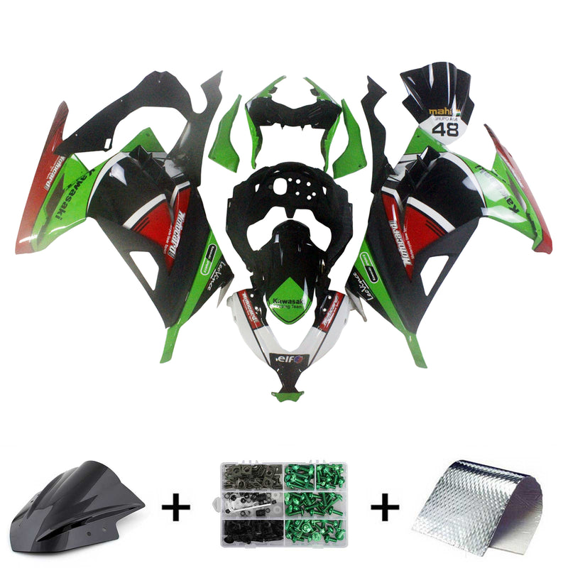 Kåpa set för Kawasaki EX300/Ninja300 2013-2017 Generic