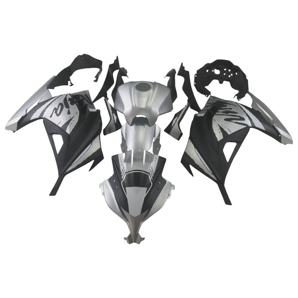 Amotopart kåpa Set för Kawasaki EX300/Ninja 300 2013-2017 Body Plastic ABS