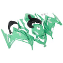Amotopart Verkleidungsset für Kawasaki EX300/Ninja300 2013–2017, Karosserie, Kunststoff, ABS