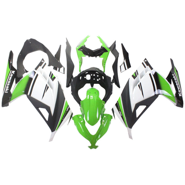 Amotopart Verkleidungsset für Kawasaki EX300/Ninja300 2013–2017, Karosserie, Kunststoff, ABS