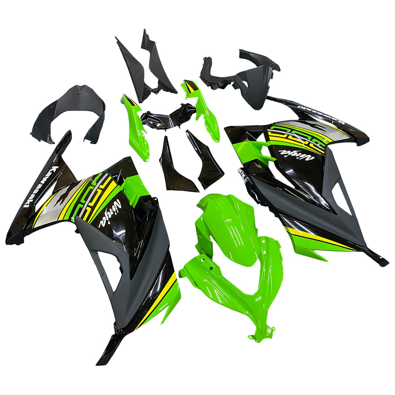 Amotopart kåpa Set för Kawasaki EX300/Ninja 300 2013-2017 Body Plastic ABS