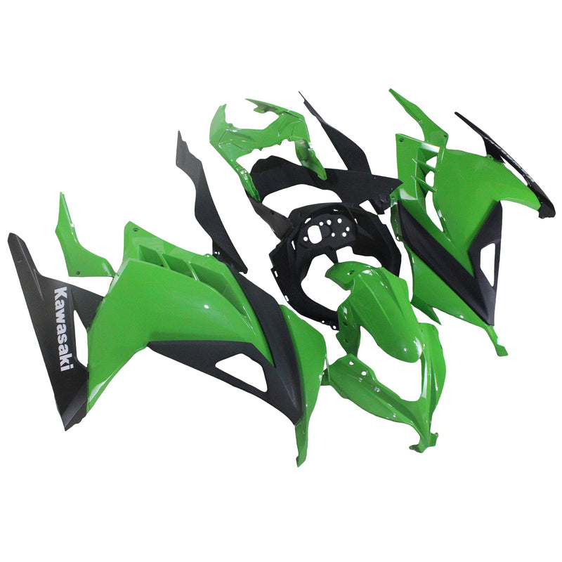 Amotopart kåpa Set för Kawasaki EX300/Ninja 300 2013-2017 Body Plastic ABS