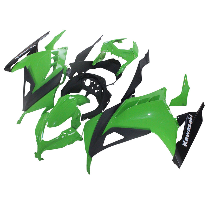 Amotopart kåpa Set för Kawasaki EX300/Ninja 300 2013-2017 Body Plastic ABS