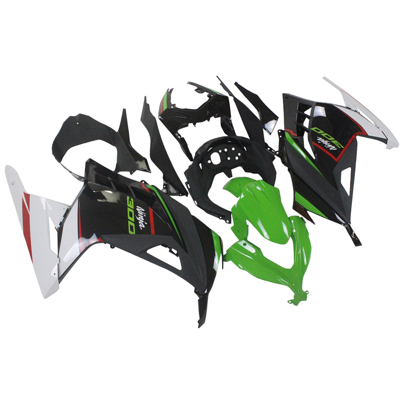 Amotopart Juego de carenado para Kawasaki EX300/Ninja300 2013-2017 Cuerpo Plástico ABS