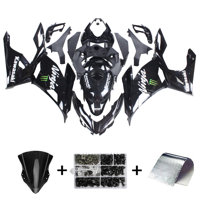 Kåpa kit för Kawasaki EX400/Ninja400 2018-2022