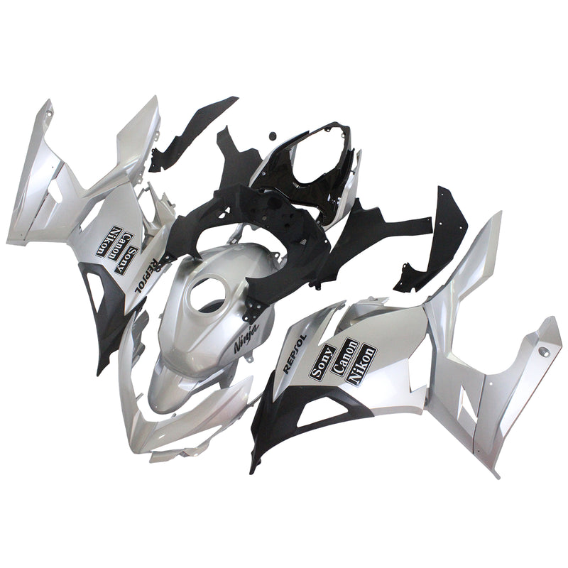 Amotopart kåpa Set för Kawasaki EX400 Ninja400 2018-2023 Body Plastic ABS