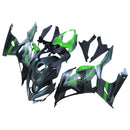 Amotopart Verkleidungsset für Kawasaki EX400 Ninja400 2018–2023, Karosserie, Kunststoff, ABS