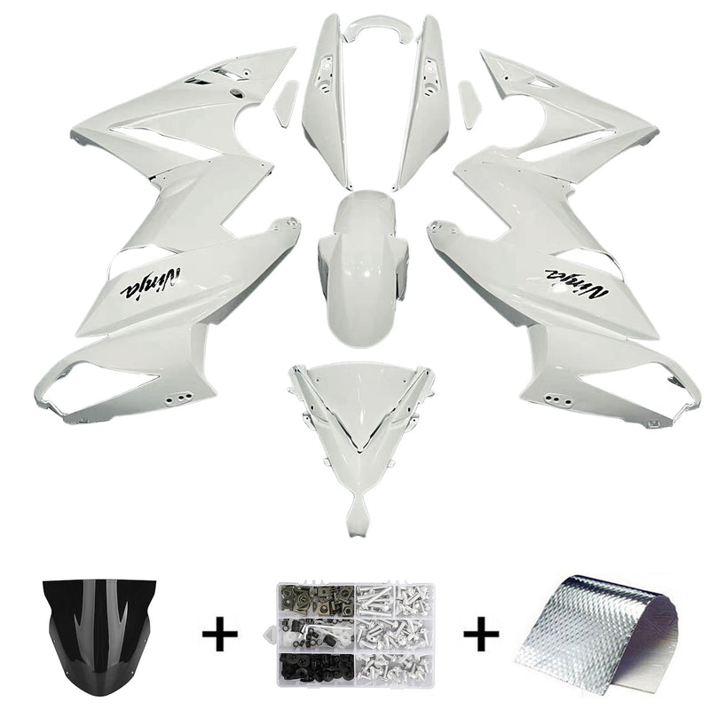 2009-2011 Kawasaki Ninja 650 ER-6F EX650 Injection Fairing Kit plast