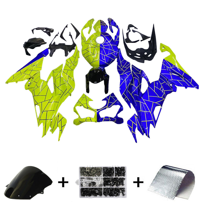 2019-2023 Kawasaki ZX6R injeksjonskinnesett kroppsplast ABS