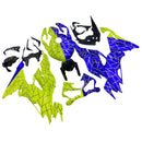 2019-2023 Kawasaki ZX6R insprutningsskyddssats kroppsplast ABS