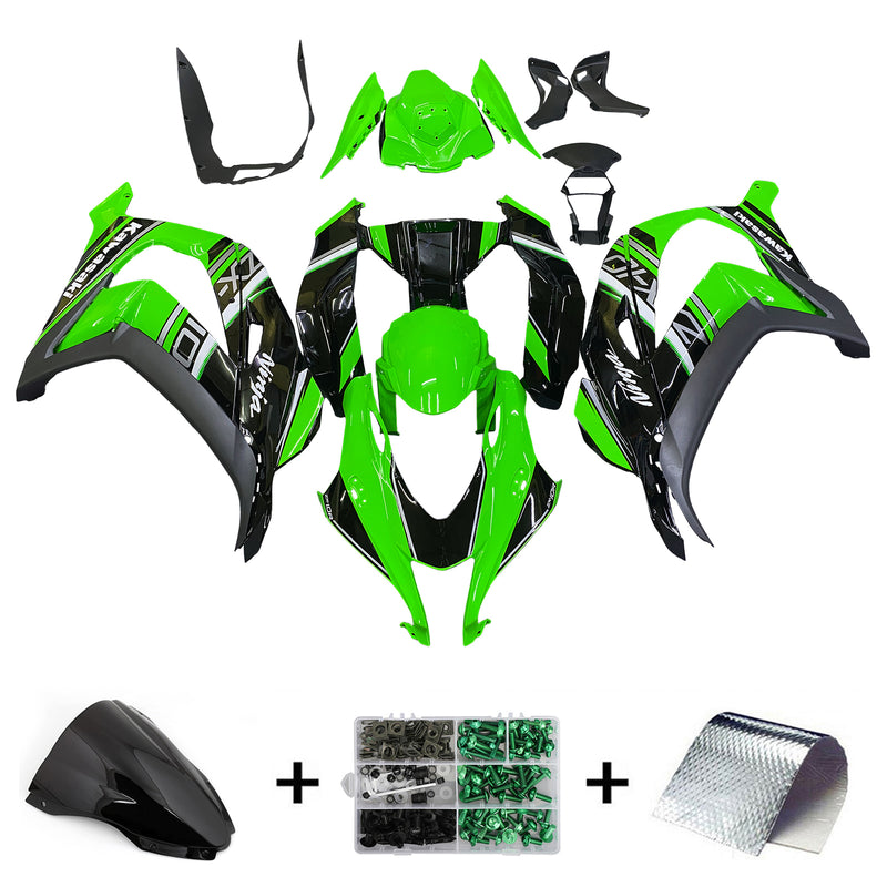 Amotopart kåpa set för Kawasaki ZX10R 2016-2020, kropp, plast, ABS