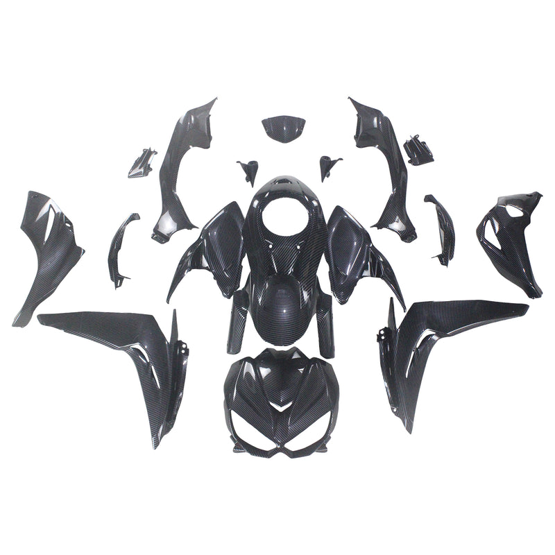 Amotopart Verkleidungsset für Kawasaki Z1000 2014–2017, Karosserie, Kunststoff, ABS