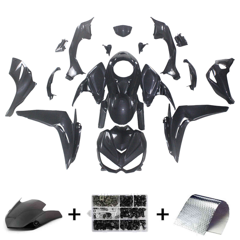 Amotopart kåpa Set för Kawasaki Z1000 2014-2017 Body Plastic ABS