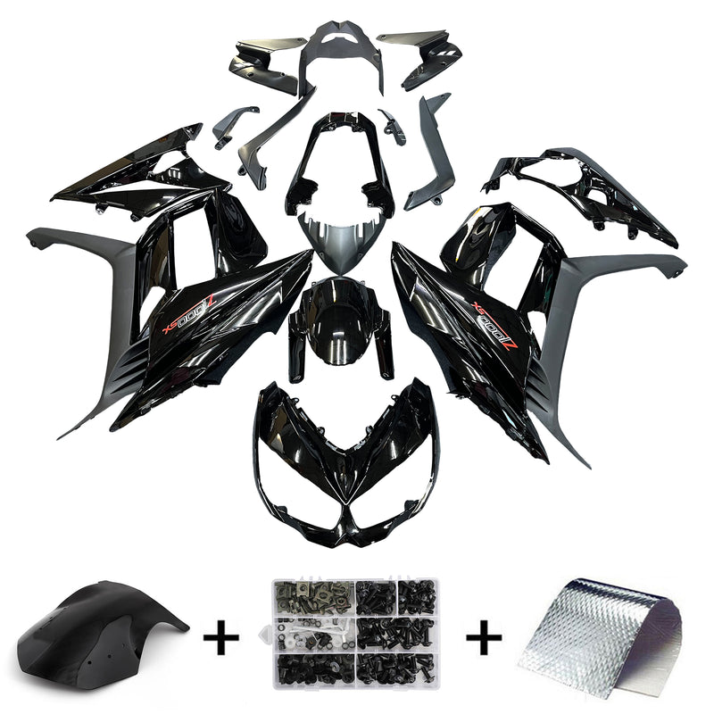 Juego de carenado Amotopart para Kawasaki Z1000SX 2010-2015, carrocería, plástico, ABS