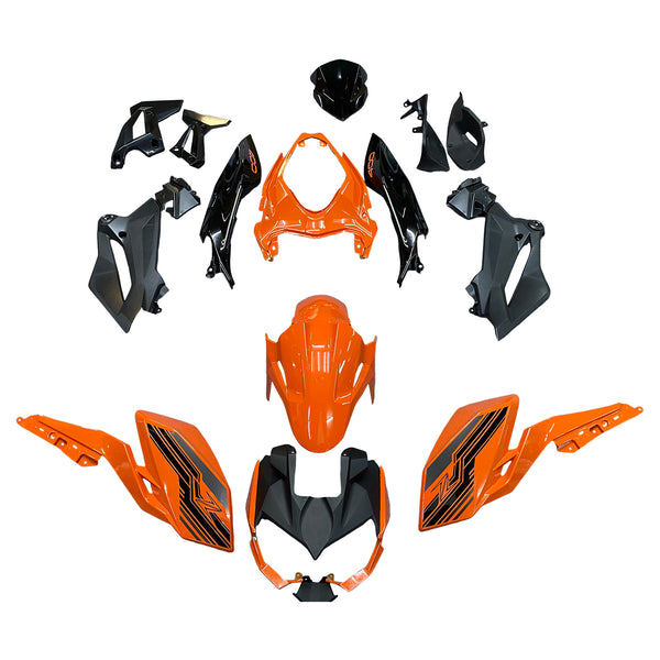 Amotopart Kawasaki Z400 2018-2020 kåpesett Body Plastic ABS